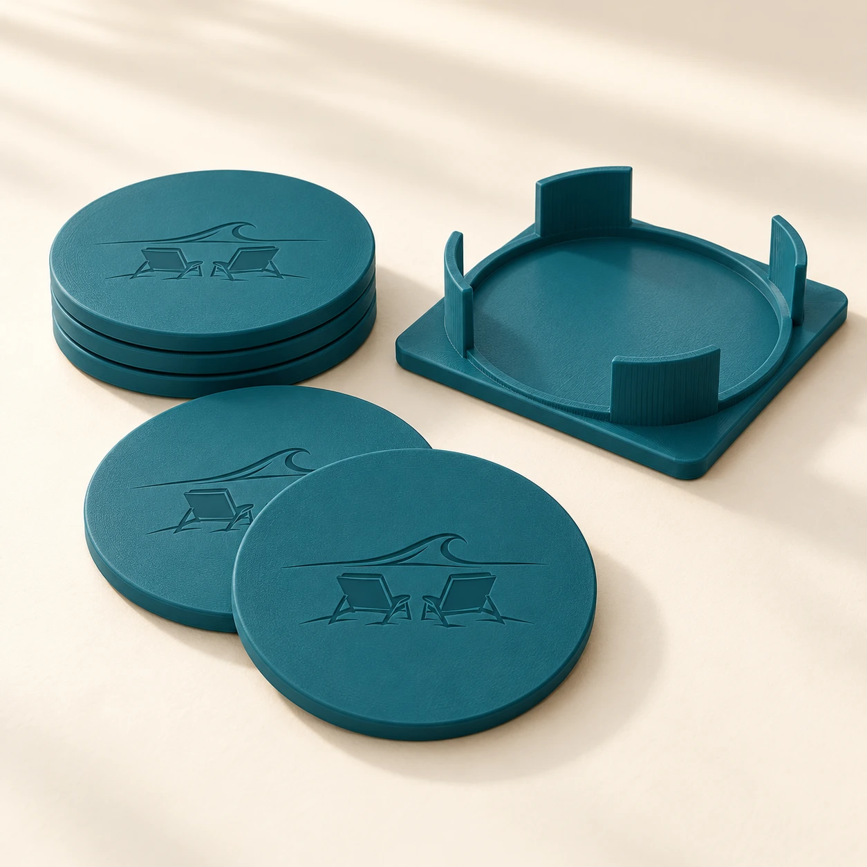 Studio concept of The JUP LIFE Coasters
